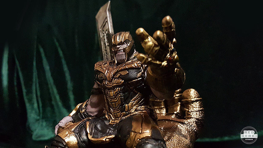 THANOS ON THE THRONE AVENGERS ENDGAME IRONMAN MCU 3D print model_3