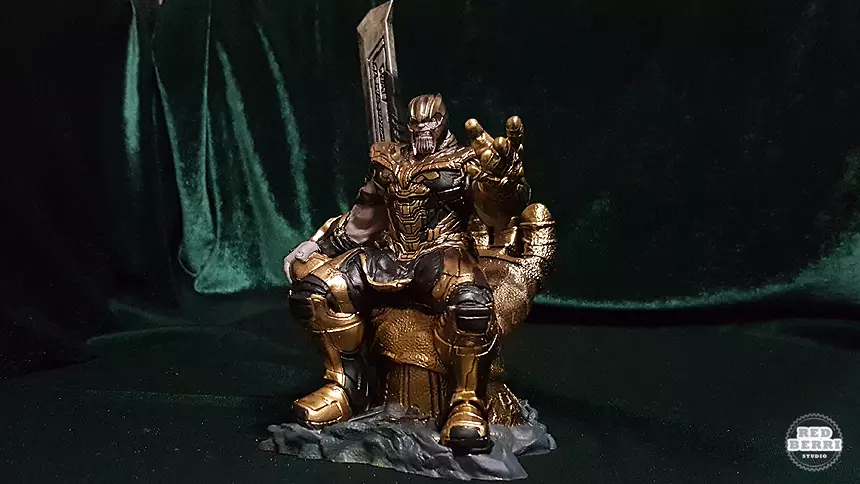 THANOS ON THE THRONE AVENGERS ENDGAME IRONMAN MCU 3D print model_0
