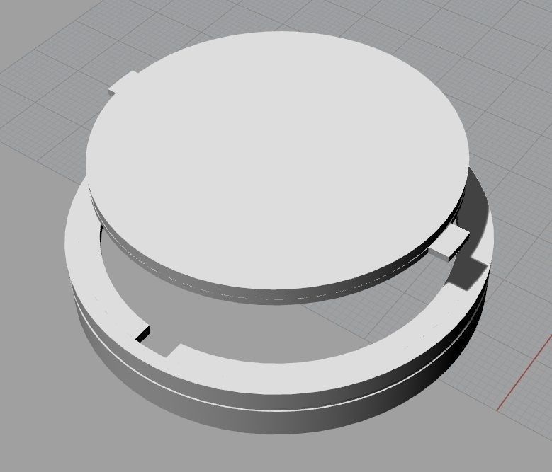 Japanese gun turret  3D print model_9