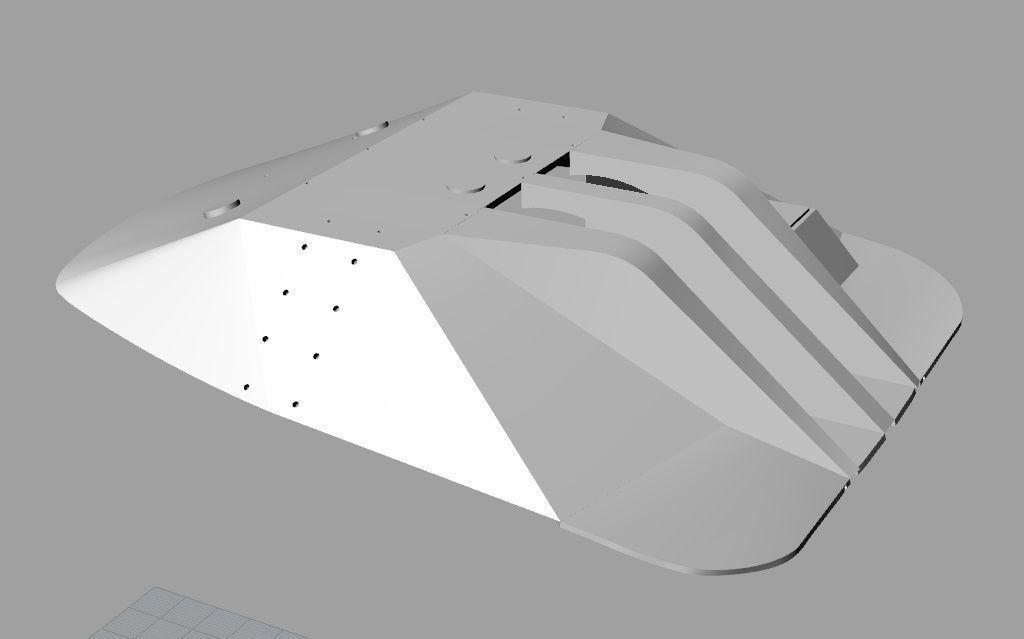 Japanese gun turret  3D print model_3