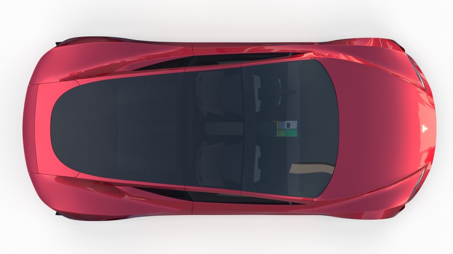 Full Tesla 2020 Vehicle Lineup with interiors and chassis 3D model_26