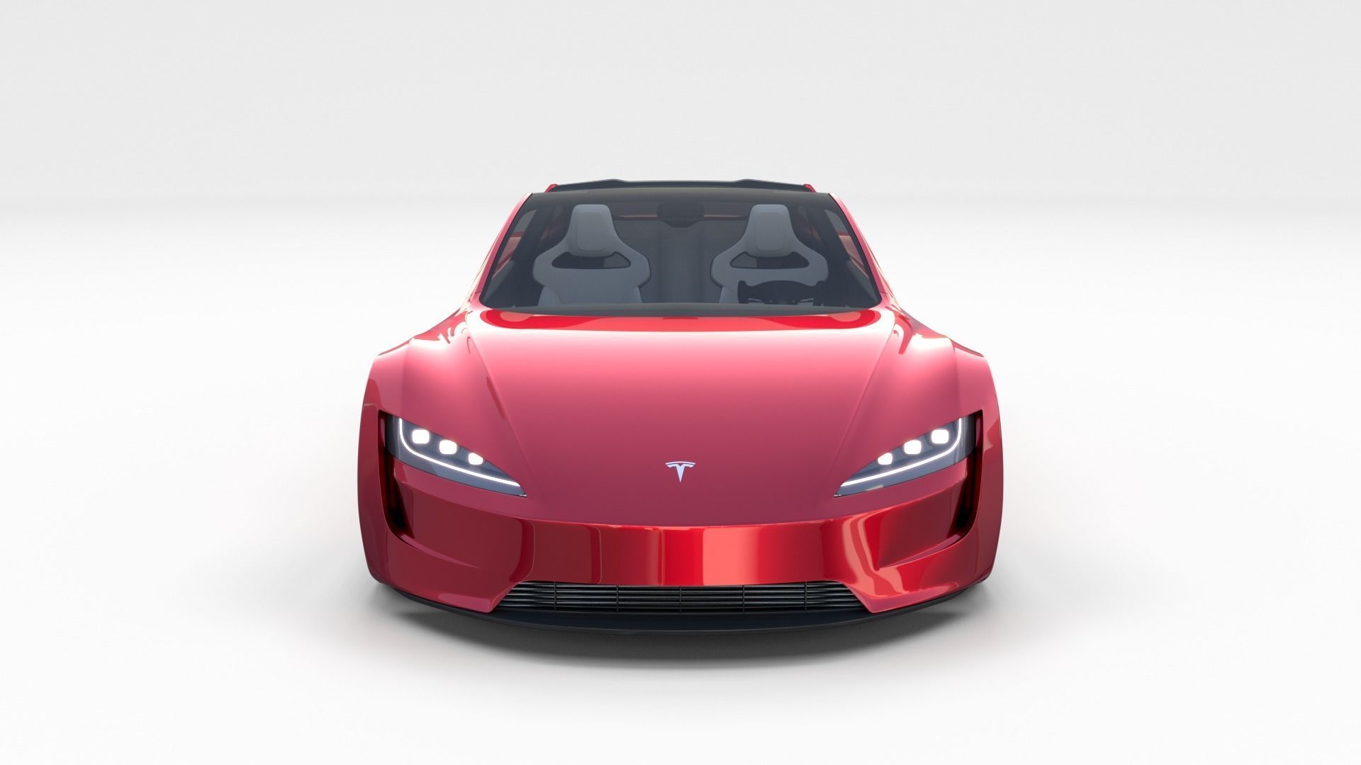 Full Tesla 2020 Vehicle Lineup with interiors and chassis 3D model_47
