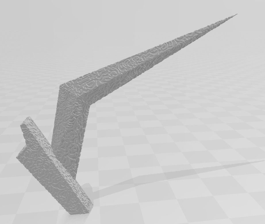 2010 Predators Crucifixion Spike 3D print model_1