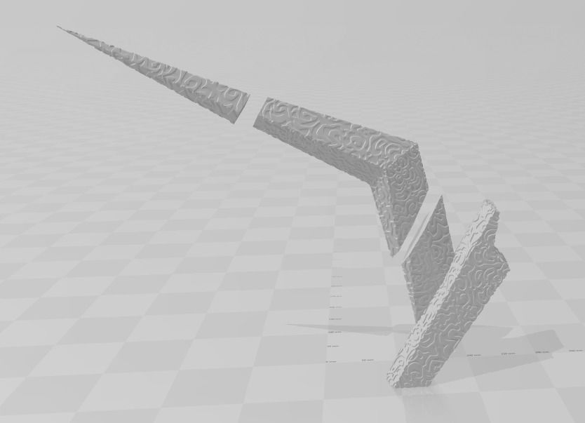 2010 Predators Crucifixion Spike 3D print model_2