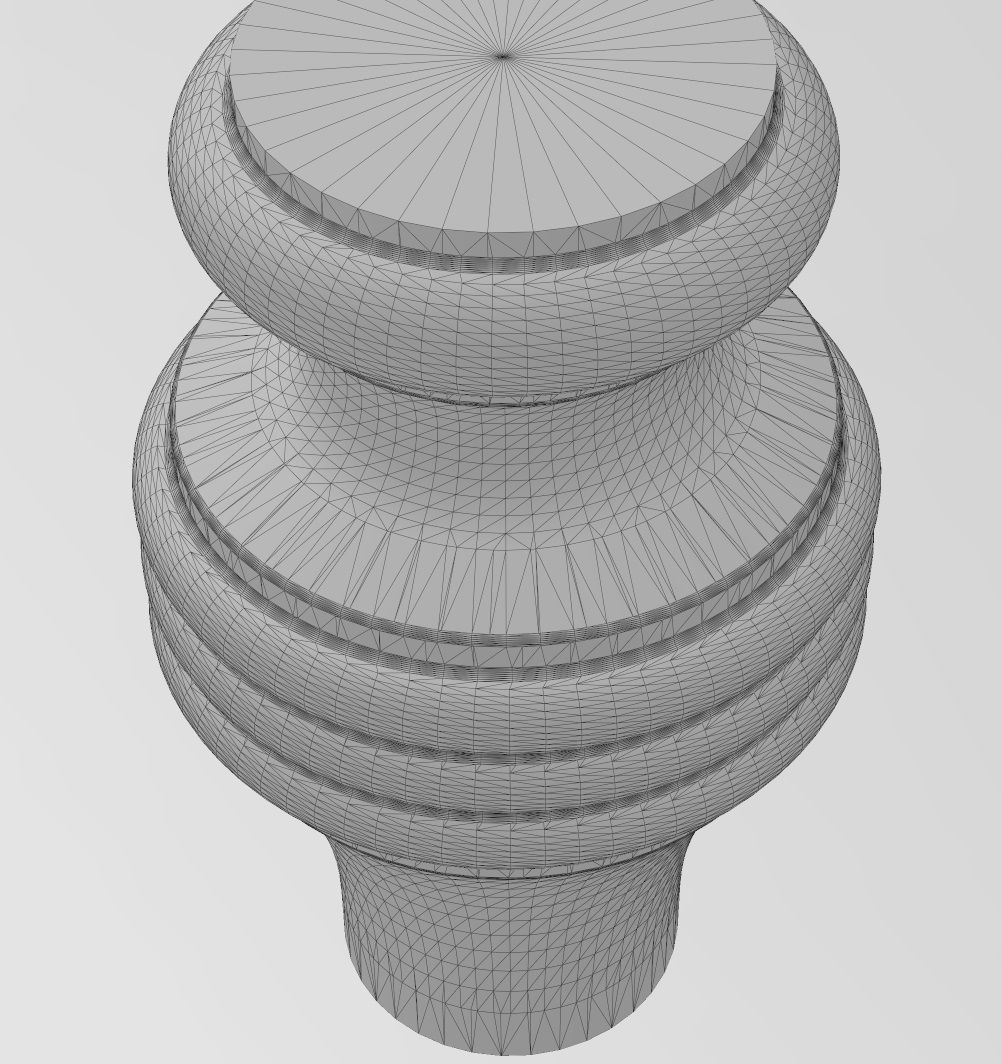 Country French  Foot 3D print model_11