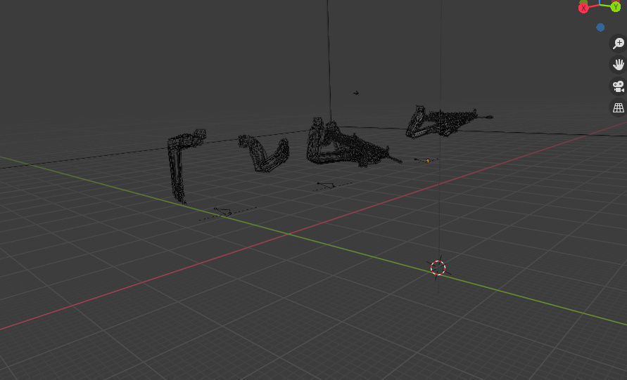 Fps Animated Character With Gun Low-poly 3D model_11