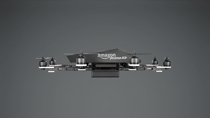 Drone with four propellers