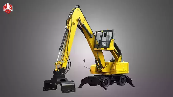 MH3022 Material Handler Vehicle  3D model