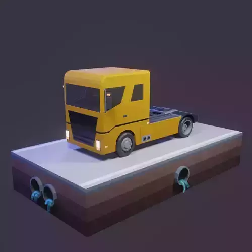 Low Poly Truck