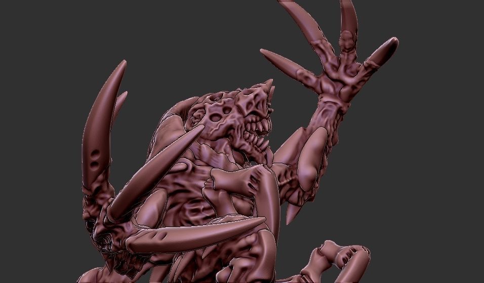 Xenoteras Leader of the Brood 3D print model_11