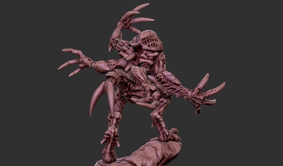 Xenoteras Leader of the Brood 3D print model_12