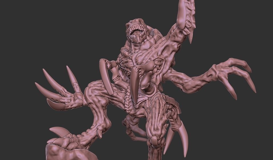 Xenoteras Leader of the Brood 3D print model_9