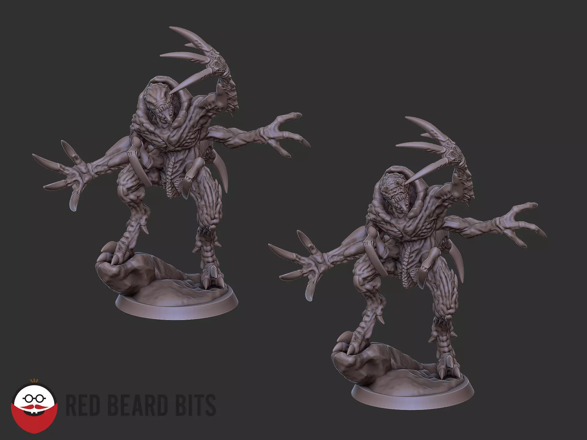 Xenoteras Leader of the Brood 3D print model_0