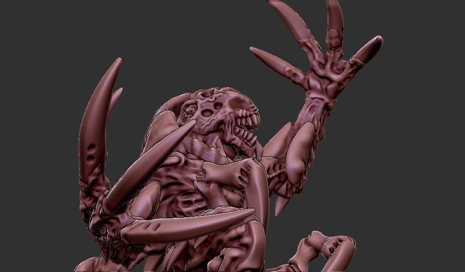 Xenoteras Leader of the Brood 3D print model_10