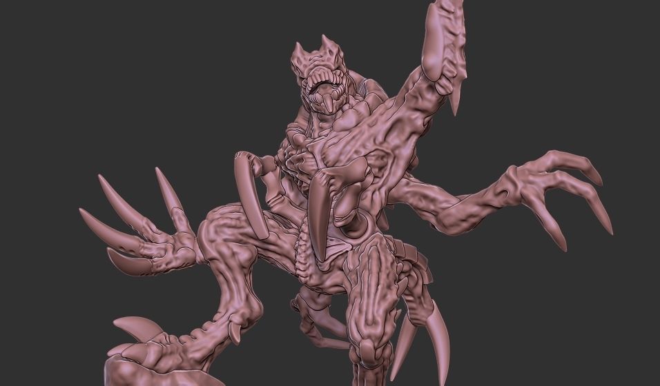 Xenoteras Leader of the Brood 3D print model_8