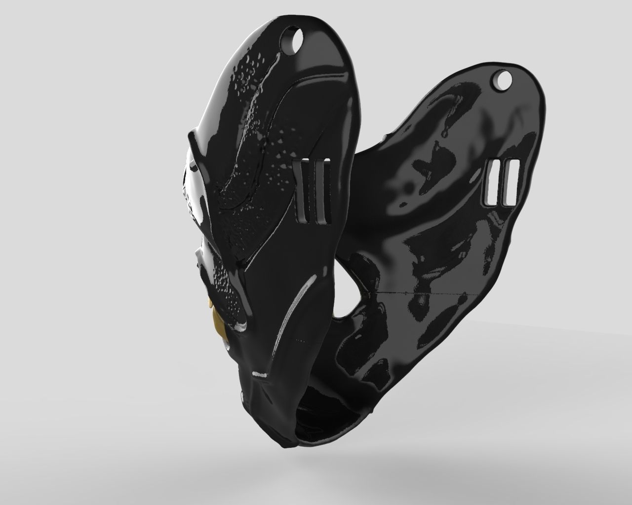 Sakai Mask Ghost of Tsushima Mask 3D print model_41