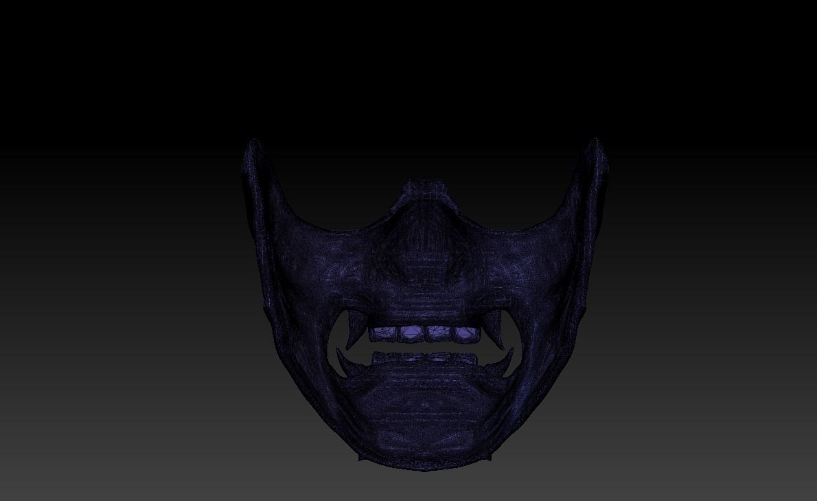 Sakai Mask Ghost of Tsushima Mask 3D print model_27