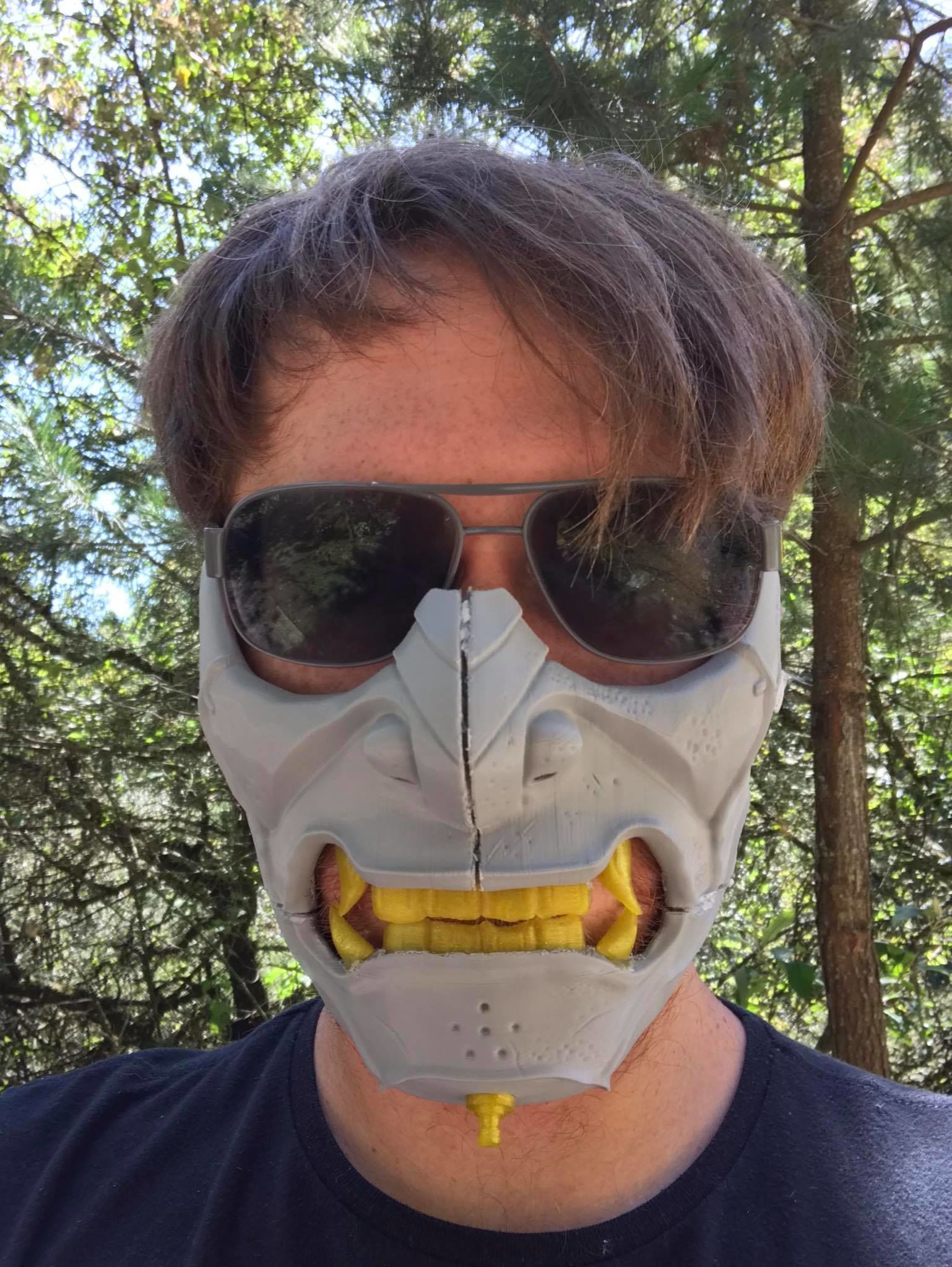 Sakai Mask Ghost of Tsushima Mask 3D print model_30
