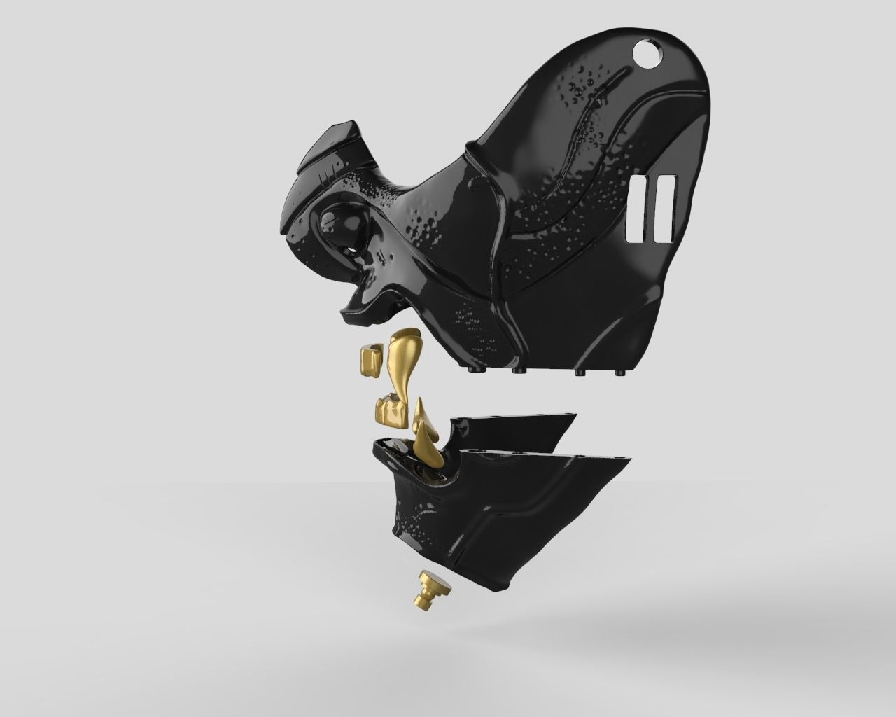 Sakai Mask Ghost of Tsushima Mask 3D print model_46