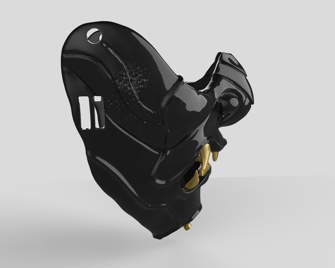 Sakai Mask Ghost of Tsushima Mask 3D print model_39
