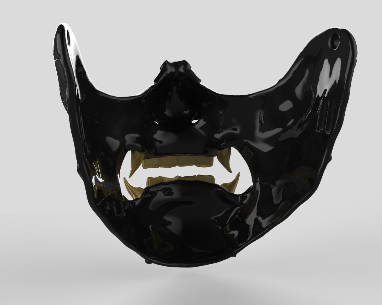 Sakai Mask Ghost of Tsushima Mask 3D print model_36