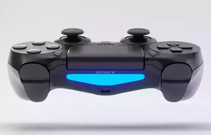Sony PS4 Controller - Playstation DualShock 4 Low-poly 3D model