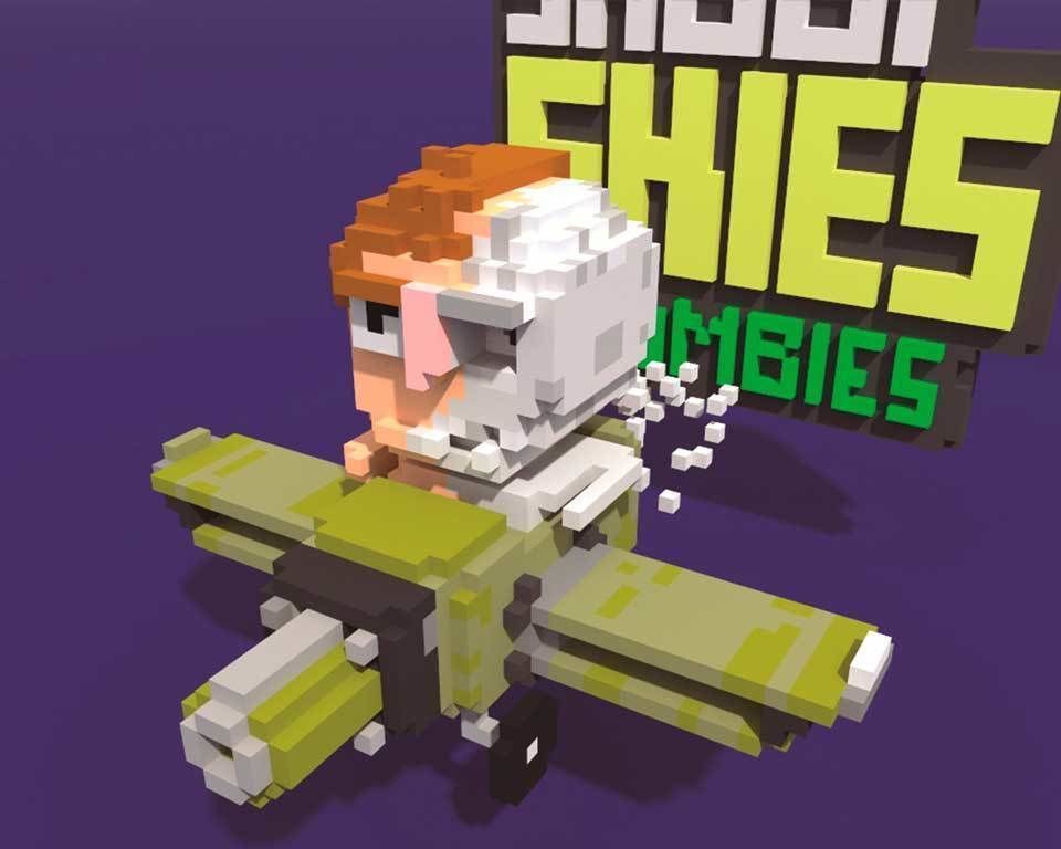 Shooty Zombies Voxel 3D Game Assets Low-poly 3D model_5