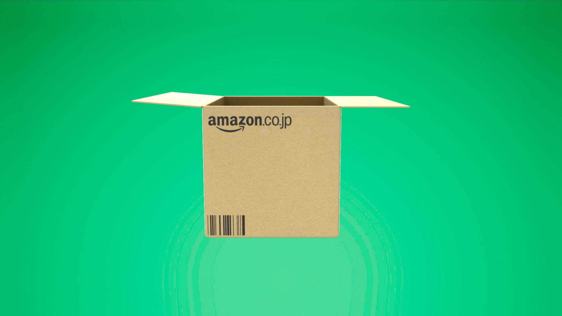 Amazon Box Low-poly 3D model_2