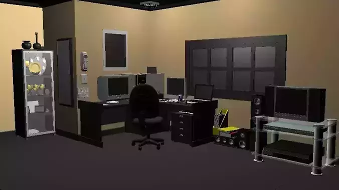 Interior Computer Room