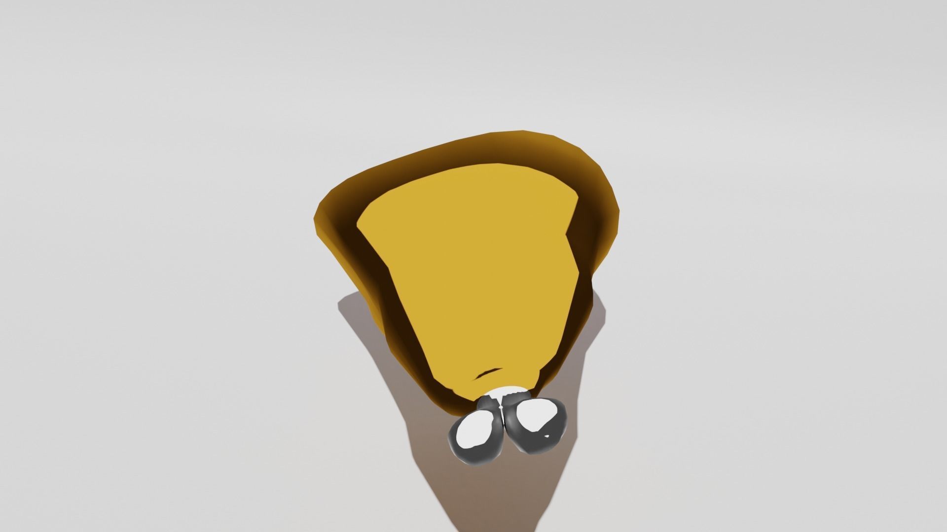 Ham Toon hight and Low-poly 3D model_10