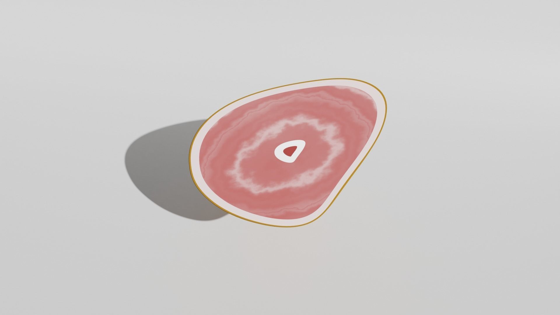 Ham Toon hight and Low-poly 3D model_1