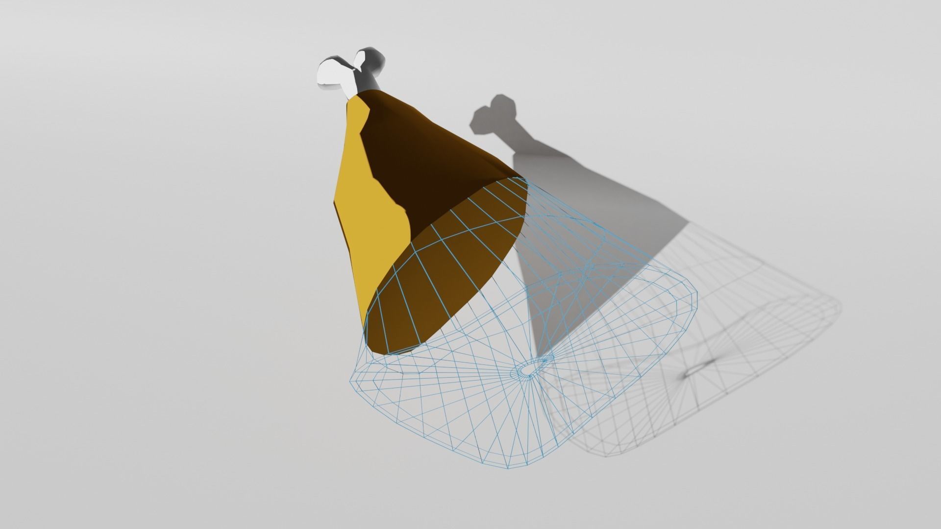 Ham Toon hight and Low-poly 3D model_8