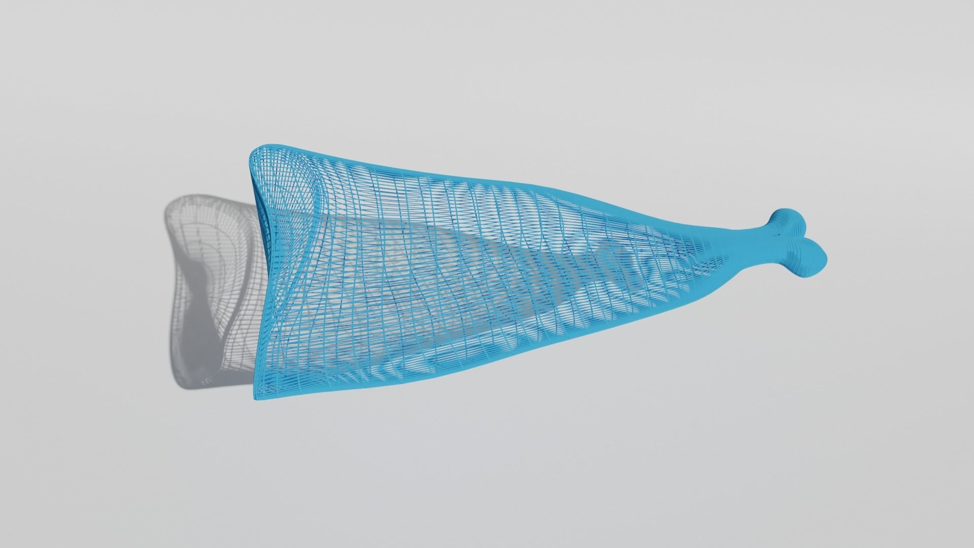 Ham Toon hight and Low-poly 3D model_2