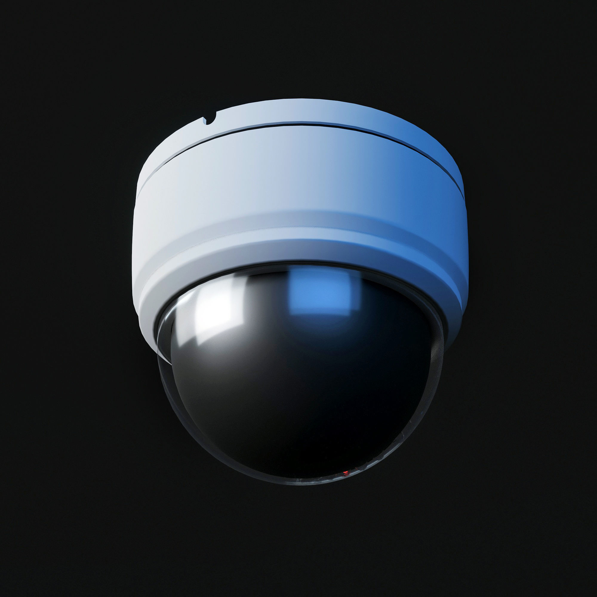 Security Dome Camera ProVision 3D model_3