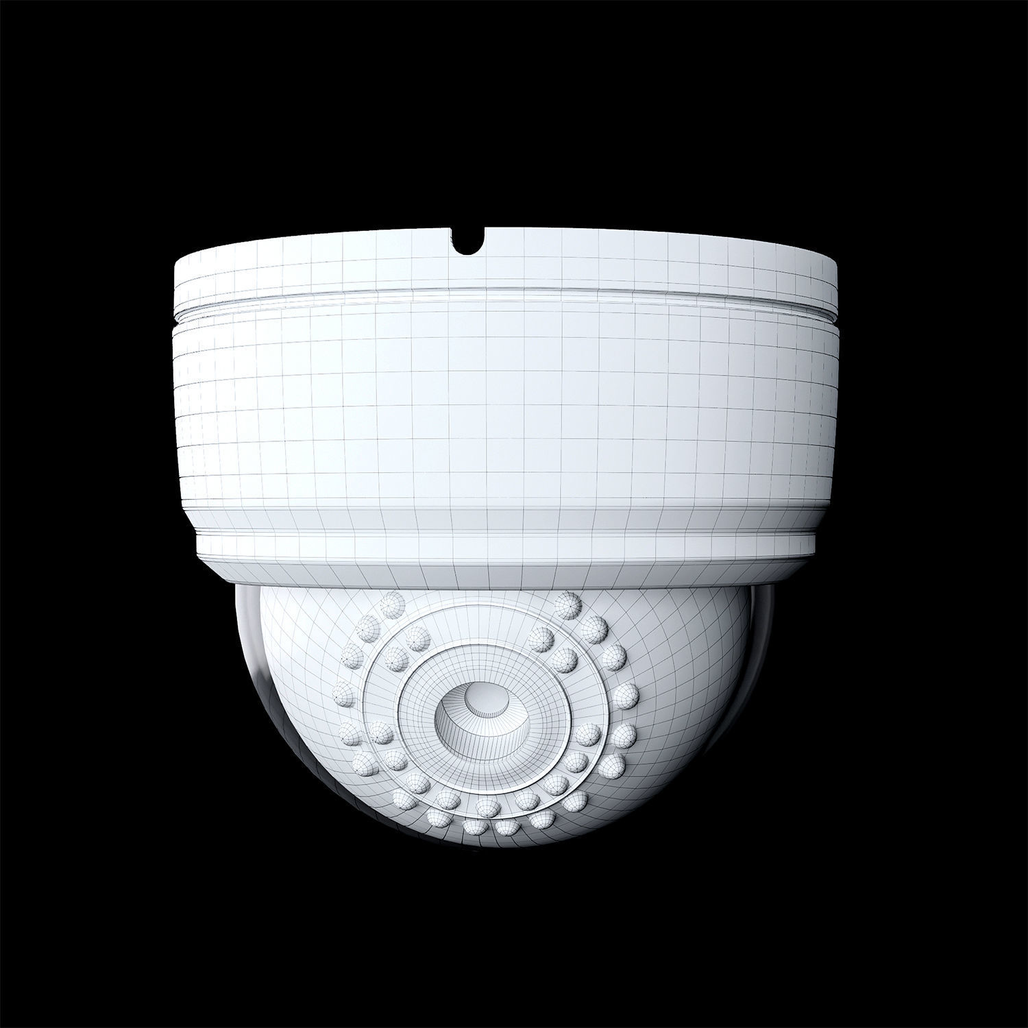 Security Dome Camera ProVision 3D model_4