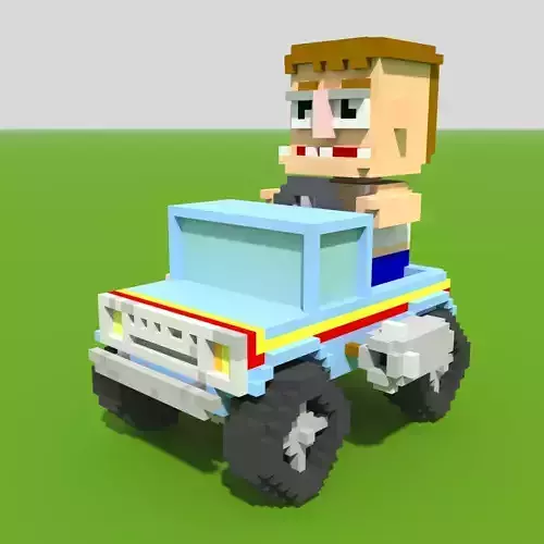 Truck Car and character for your Apocalyptic Game