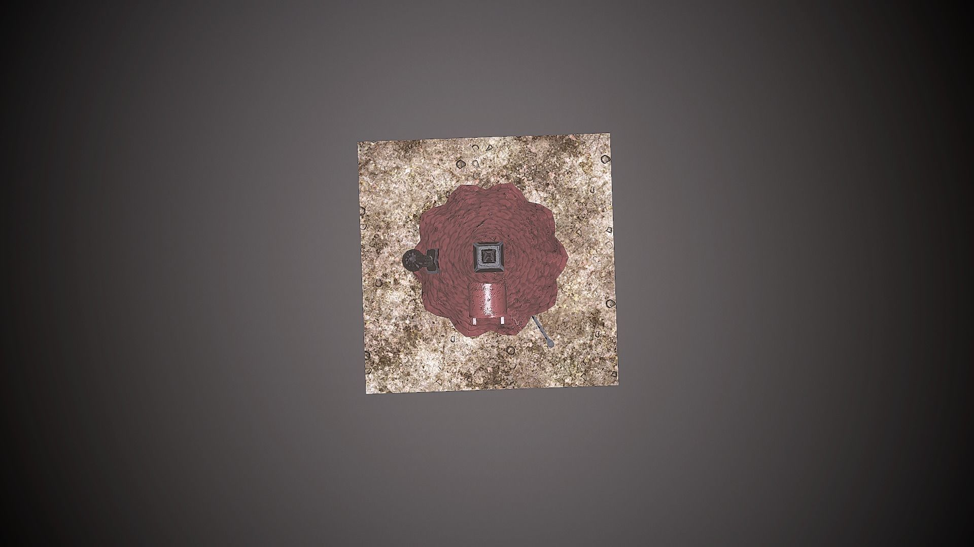 Stylized Tower lowpoly game ready Low-poly 3D model_2