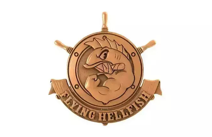 The Simpsons flying hellfish CNC