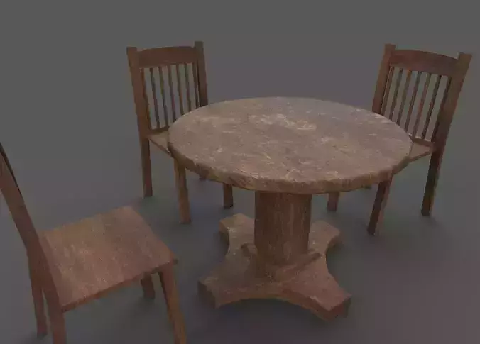 table with chairs
