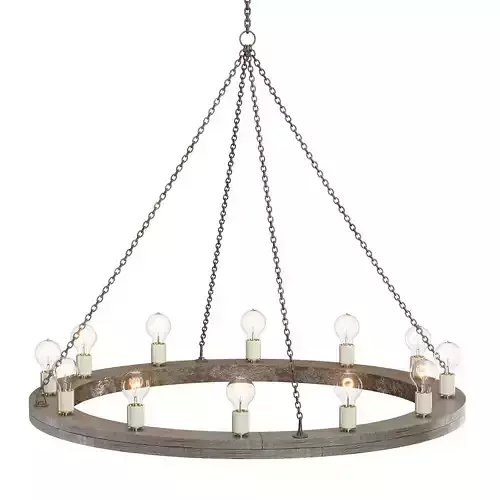 Crate and Barrel Geoffrey 48 Chandelier