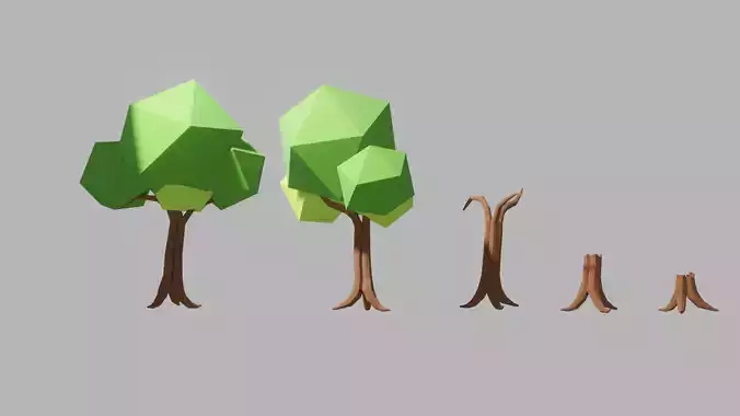 Low Poly Tree Pack