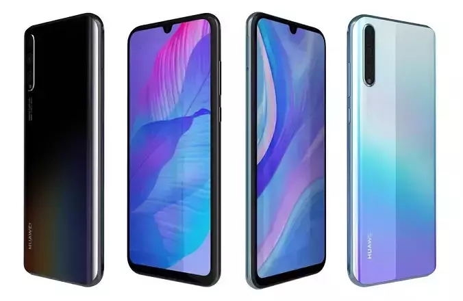 Huawei Y8p Breathing Crystal And Midnight Black