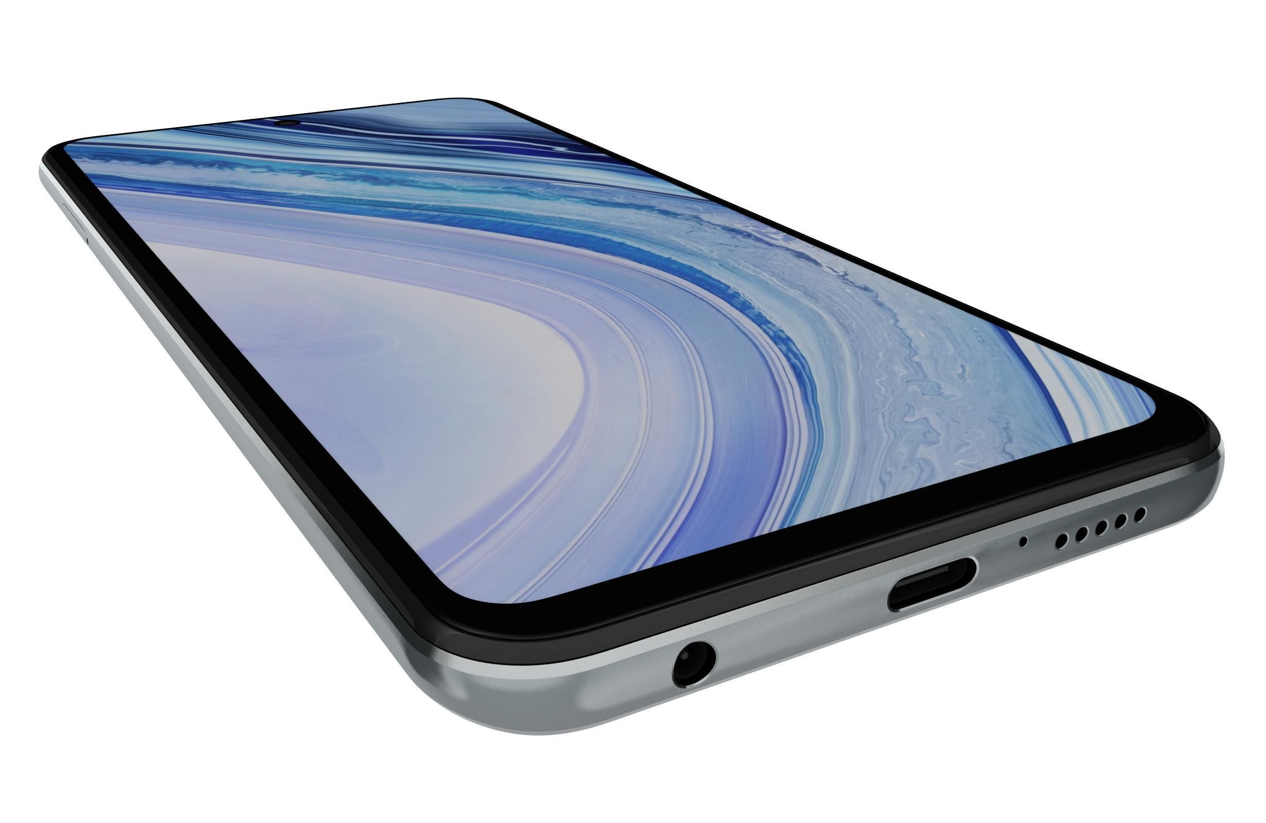 Xiaomi Redmi Note 9 Pro Interstellar Gray 3D model_8