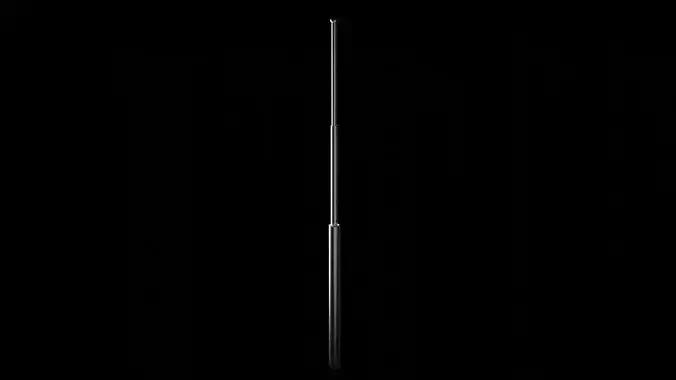 AM FM Radio Telescopic Remote Controller Antenna Low-poly 3D model