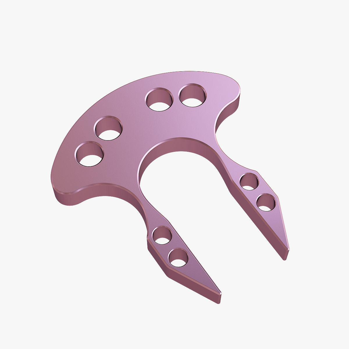 Brass knuckles killer 3D print model_1