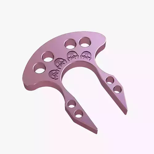 Brass knuckles killer 3D print model