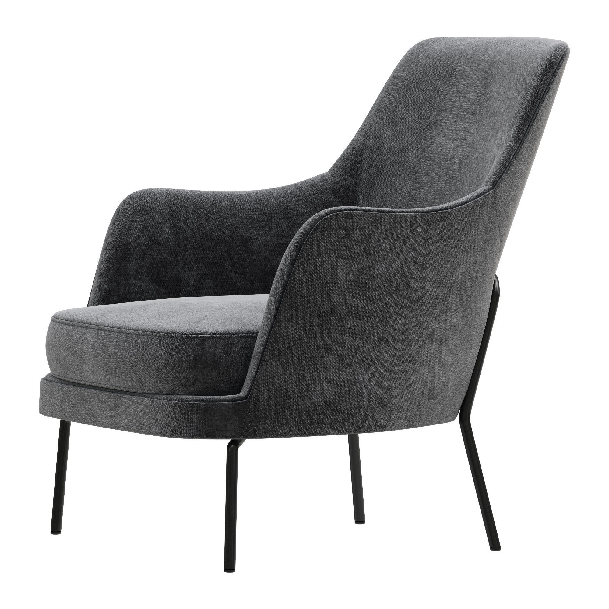 Flexform Joyce armchair 3D model_1