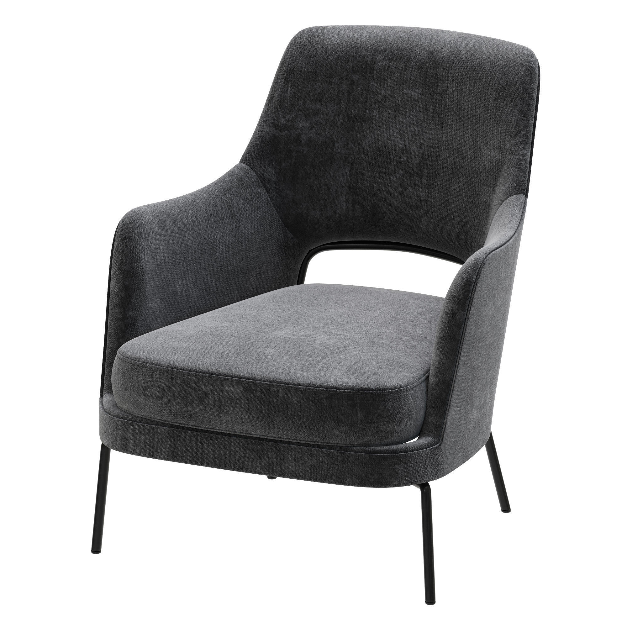 Flexform Joyce armchair 3D model_2