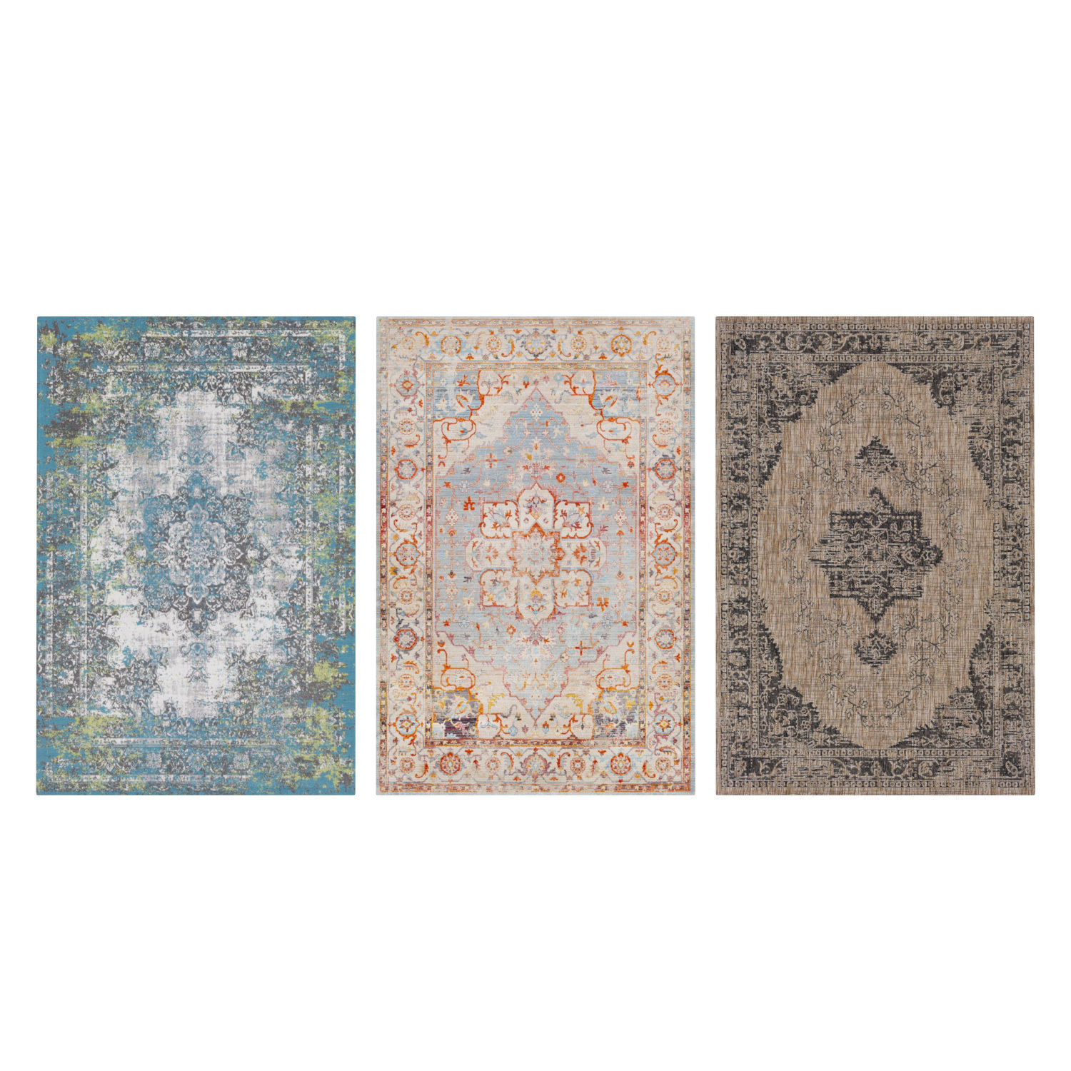 Rug Set 1191 3D model_6