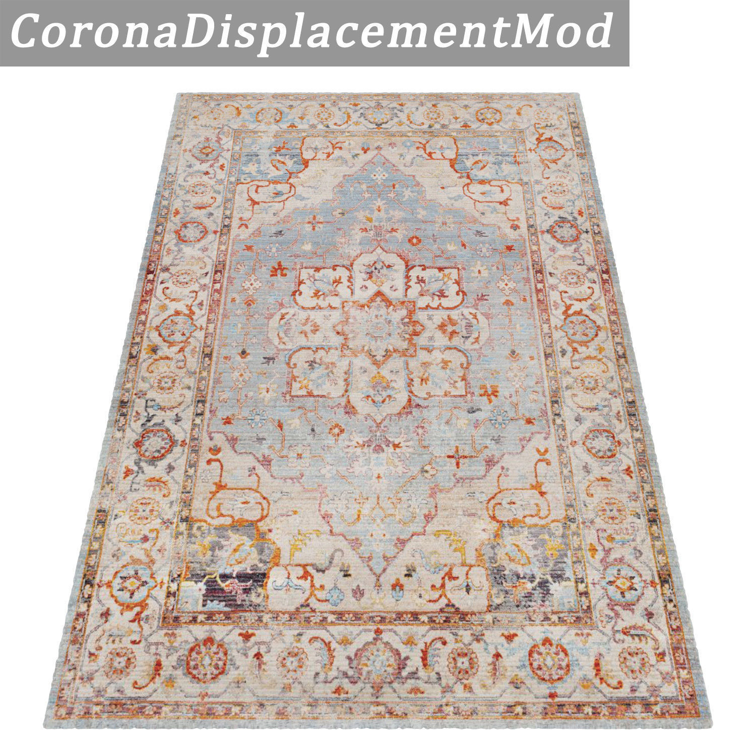 Rug Set 1191 3D model_4